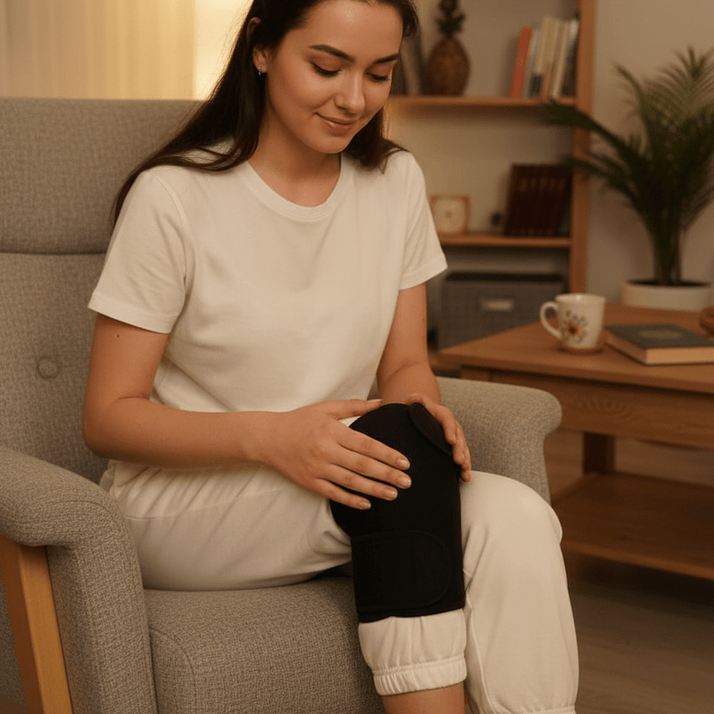 Self-Heating Knee Support Belt