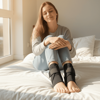 Self-Heating Ankle Support Wrap