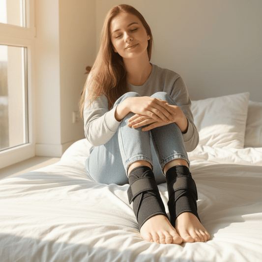 Self-Heating Ankle Support Wrap