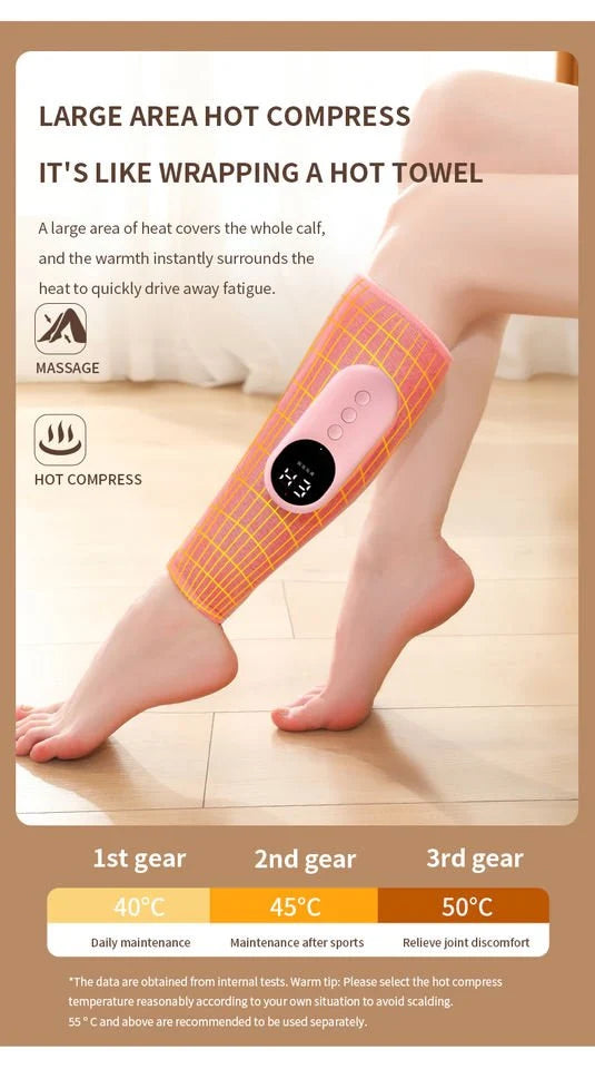 Portable & Adjustable Compression Leg Massager – Relax, Recover, Refresh